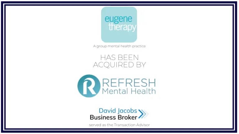 Eugene Therapy acquired by Refresh Mental Health
