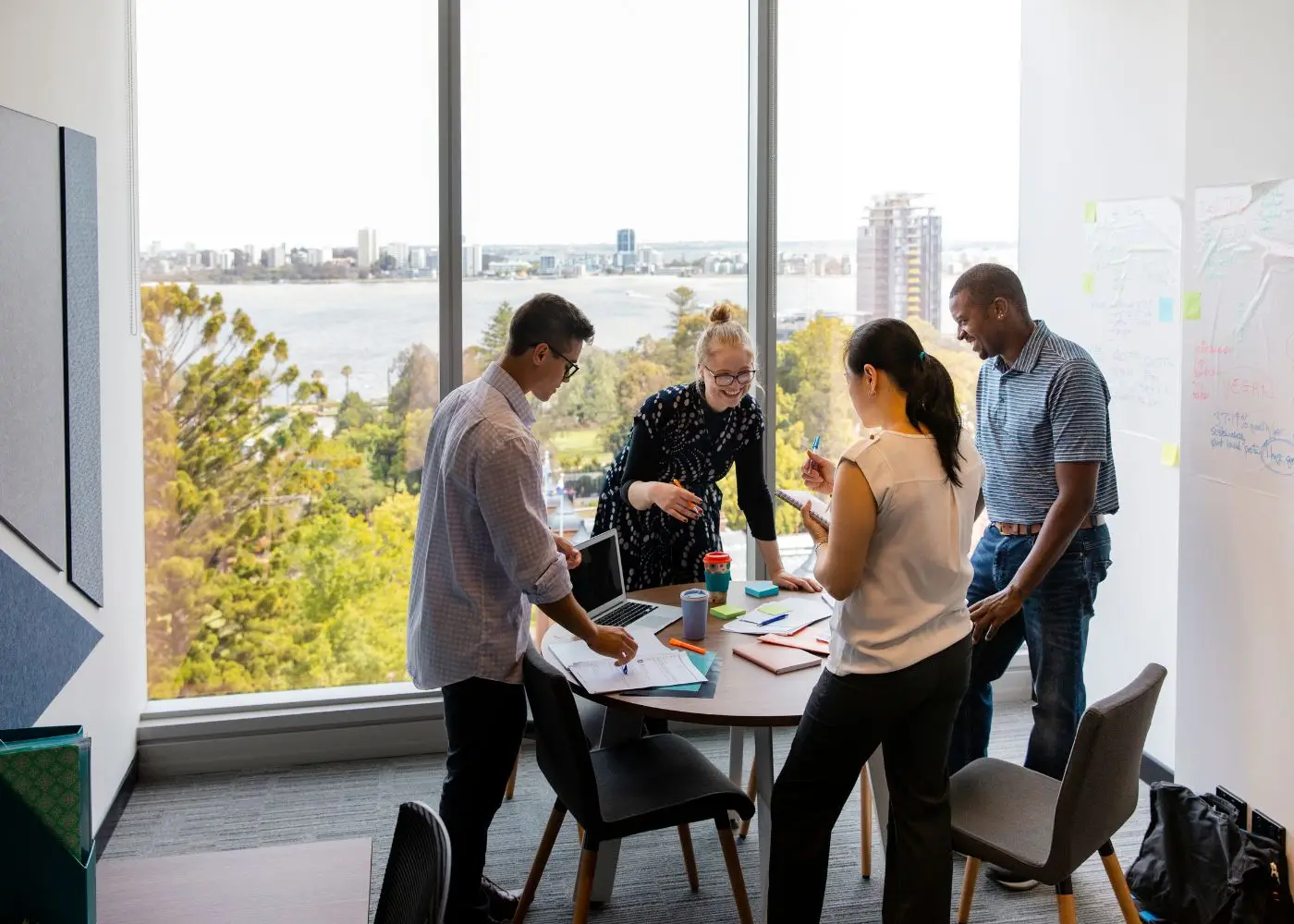B2B company tech team planning a business sale strategy